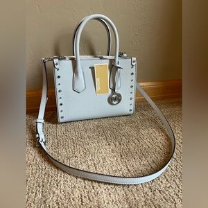 Blue Michael Kors purse NWT